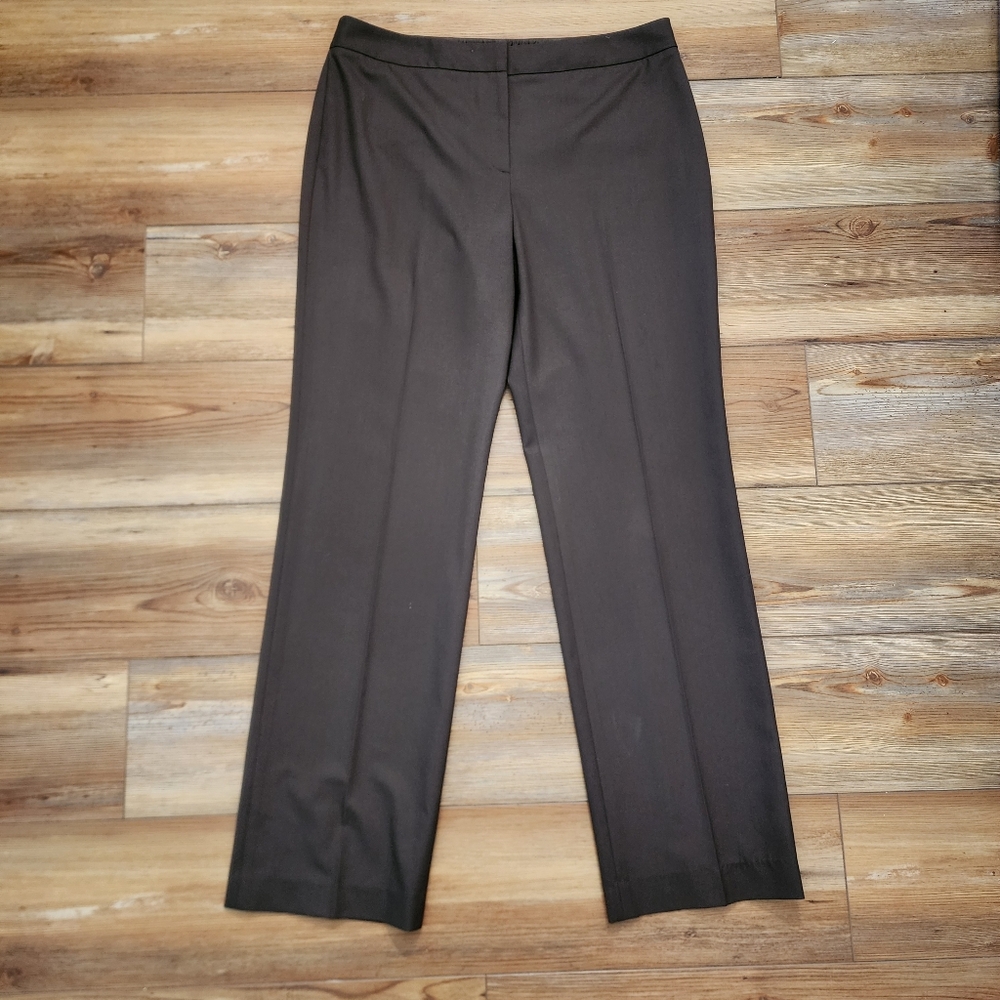 Elie Tahari Trousers Women's 12 Brown  Dress Pants